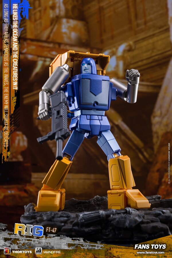 Fans Toys FT-47 Rig (Huffer) Toy Photography Image Gallery by